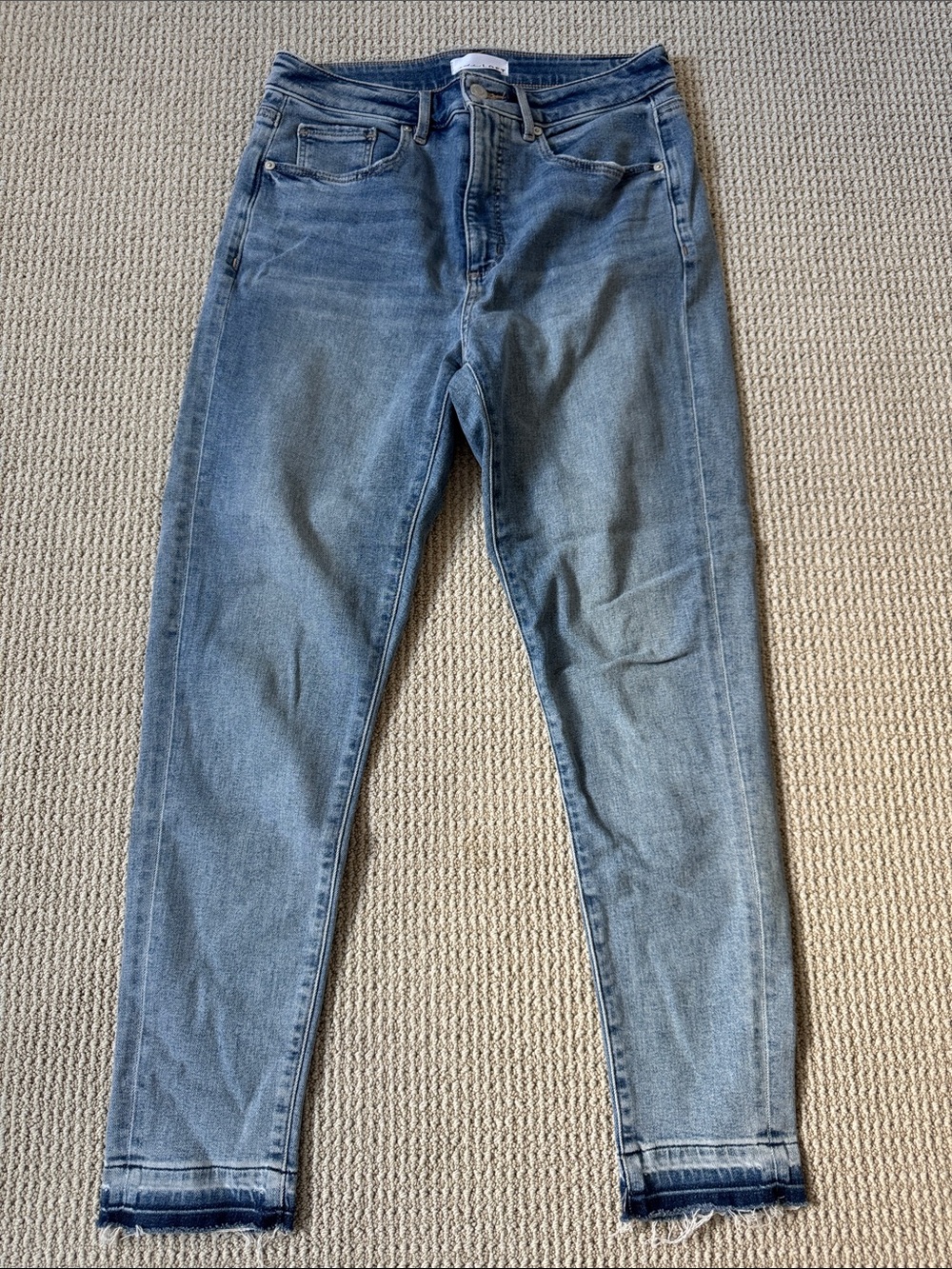 LOFT Men's Light Blue Slim Straight Jeans